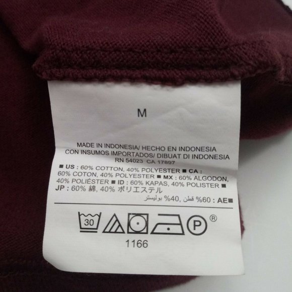 Old Navy Tee Medium Red Oversized Casual - Picture 10 of 15